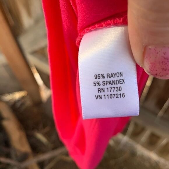 Merona sleeveless crisscross dress side slit xs - Picture 7 of 8